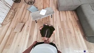 Bonnie Dolce & Lola Heart Threesome POV - Best Friends Suck Hard Throbbing Cock & Fuck