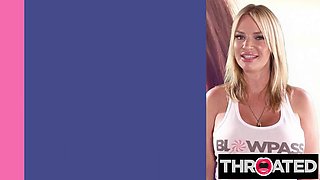 THROATED - College Cutie XXLAYNA MARIE Slobbered  Throat Fucked ft. Mick Blue: Porn