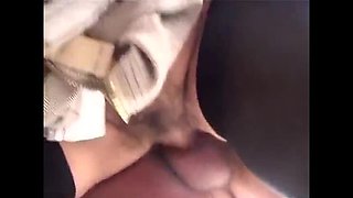 Italian Stepsister MILF Hairy Blowjob Toilet Fuck Cum On Tits
