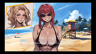 My New Girlfriend Taboo Hentai Game Ep.25 Tiny Bikini for Huge Step Sis Ass!