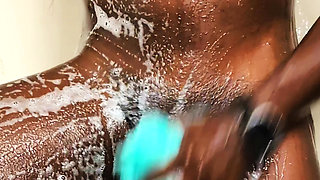 StepDad Taking a VERY HOT SHOWER