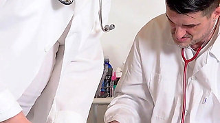 Dual-hole Temp Measurement for Hot Babe Nela Decker