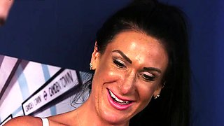 CFNM Cougars stroking lucky man