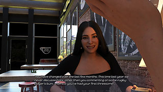 The Three Panels: Cuckold Fucks His Wife with His Friend They Covered Her with Cum - Episode 13