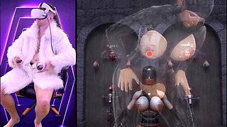 Wild VR game with hypnotic female domination and virtual sex fun