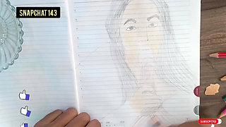 Outdoor Bengali Bhabhi is being watched from behind by a man with dirty eyes