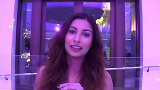 Brunette babe Jade Jantzen sucks cock in HD POV gloryhole video