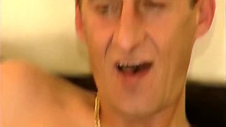 Chubby Milf Gets Fucked By One Dick While She Sucks Another In Hot Threesome - Jean Pallett