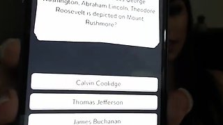 Glamour babe with big boobs masturbates in lingerie