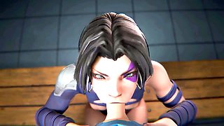 Psylocke in an epic hentai compilation of 3D animated sex scenes