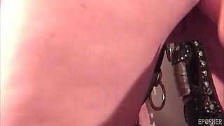 Leashed vixen's wild submission peaks with a creamy intimate rush