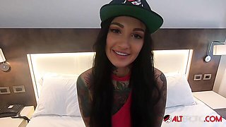 Nice Sascha Ink and Adel Asanty - piercings porn - AltErotic