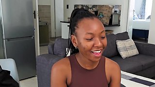 Amateur Black Model Tight Pussy Pounded