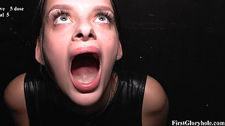 Alove - Cup of Cum in Gloryhole