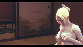 Shingeki No Kyojin Hentai - Annie Leonhart Boobjob and Fucked - Japanese Asian Manga Anime Game Porn