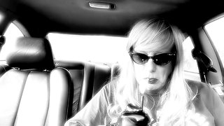 MrsRuthieRoman Smokes While Riding Huge Dildos