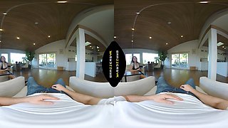 BRAZZERS - A Yoga Exercise Fastly Turns Into A Steaming 3 way For Roomies Aubree Valentine & LaSirena69