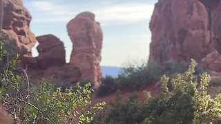 POV Cum All Over Big Boobs Fucked a Stranger in Nature Scenic Hike