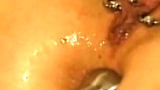 Pussy piercing anal penetration humiliated