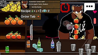 Hardcore sex with the sexy bartender  (Hazel the bartender)