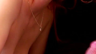 Two Redhead Schoolgirls Suck Dick and Swap Cum