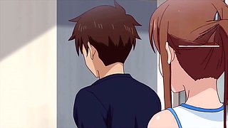 Standing fuck, ayane hentai, overflow anime