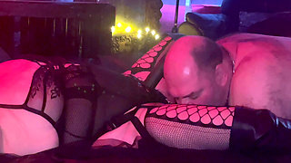 Part 2:- Domina Gives Booboo a treat of worship.