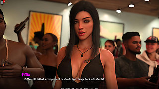 Dominos Beach 21: Victory Party Start & Christine's Anniversary Worry (sfw)