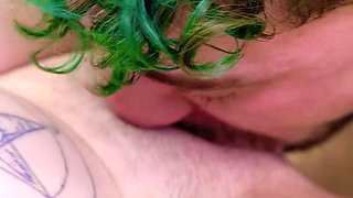 All Tattooed and Insatiable: Redhead Alt Girl Losing Her Line in Amateur Sex (real)