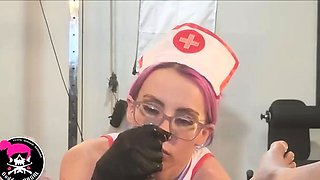 Goddessbbgrl - Nurse Needs a Sperm Sample From a Chastity