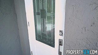 Evelin stone real estate agent sweetens deal with blow-job & facial for single grandpa homebuyer