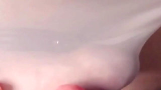 This Dick Grows When I Lick It Through Transparent Panties