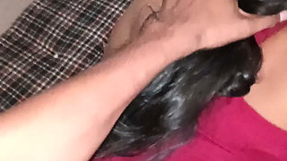 Indian Chubby Girlfriend Fuck in Western Dress
