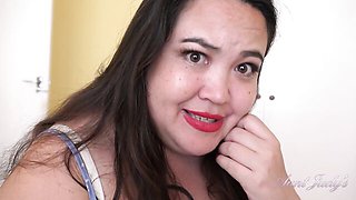 Nympho's chubby asian milf action by Aunt Judy's