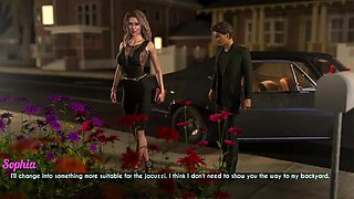 Sophia Gets Creampied by Sam in Jacuzzi - Hot MILF Stepmom 3D Sex