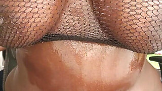 POV: Oiling My Big Boobs Through a Transparent Top