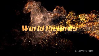 Skinny Virgin Adelin Tries Monster Cock In Narrow Ass - Anal