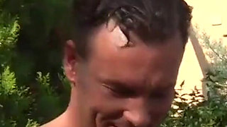 Pool party full of sucking, threesome fuck and group fuck