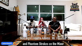 Adult Star Podcast with Arietta Adams Hosted by Mrflourish and Ace Bigs
