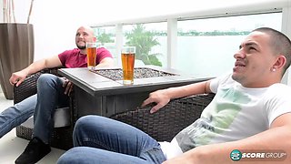 REMASTERED MONDAY: Wife and mom Sky Haven, 45, fucks two hung studs