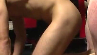 Big cock guy enslaved by big boobs MILF