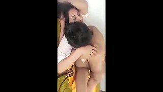 Indian Slender Wifey Oral job and Standing Pulverizing