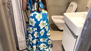 As soon as the stepmother left the house, the horny stepmother convinced her 18 year old for sex.