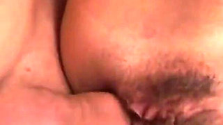 Wonderful MILF with Perfect Tits Fucked and Cumshot on Hairy Pussy by Huge Amateur Cock