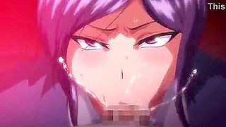 She gives a blowjob to her student's dick and swallows his cum, then gets creampied.