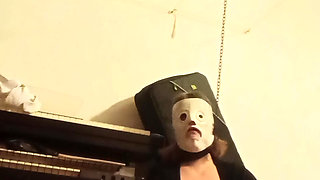 Sexy metal lady Nymeria Malfoy cumming and stripping