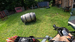 Predicament - Endurance - Slave Locked in Barrel Used as Human Toilet (233)