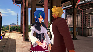 Xenovia betrays Koneko by fucking her boyfriend - DXD NTR Madness Series