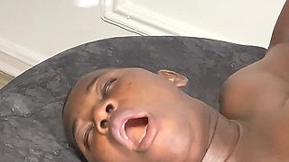 Oiled up Twerks on Dick Until He Explodes Inside