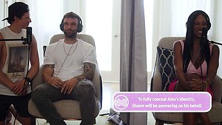 Curvy Ebony Queen August Skye Goes For A Ride On Alex
